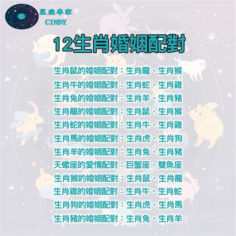 牛配對|完美配對：12生肖婚姻配對